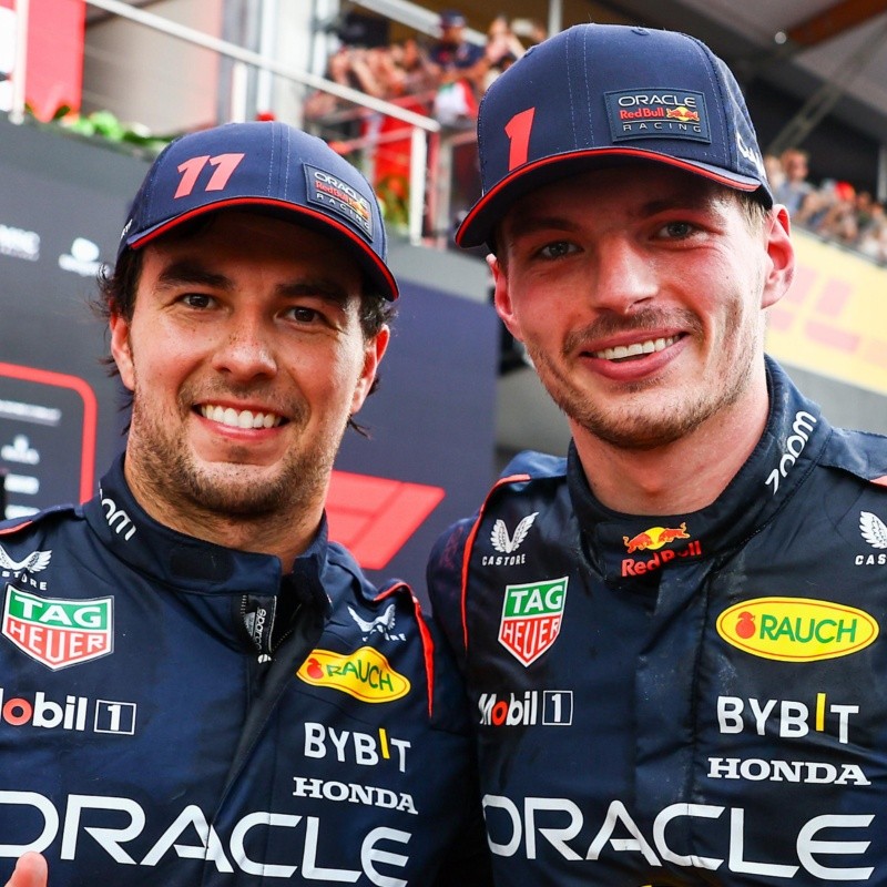 La polémica frase de Verstappen tras el triunfo de Checo Pérez en Bakú