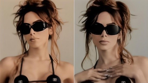 QUE ESPETÁCULO! Anitta sensualiza com biquíni de R$ 7 mil: “Simplesmente divina”. Imagens: Reprodução/Stories Instagram oficial da cantora.