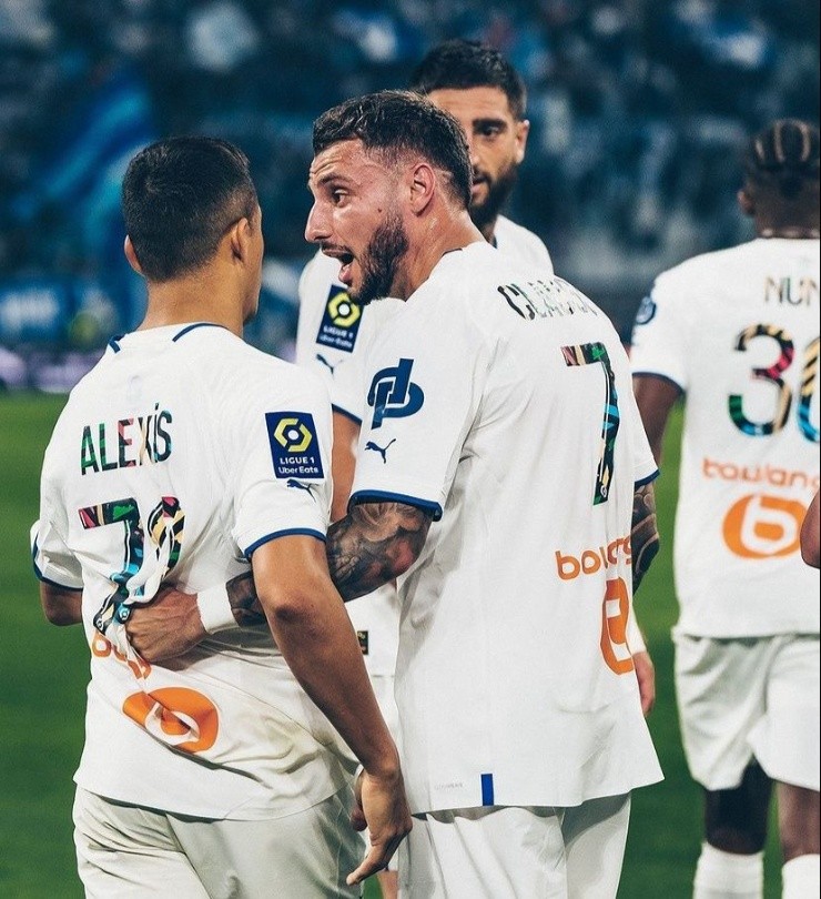 Sánchez volvió al gol en esta jornada | Foto: Marsella 