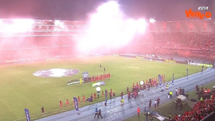 Así fue la fantástica salida de los hinchas del América de Cali