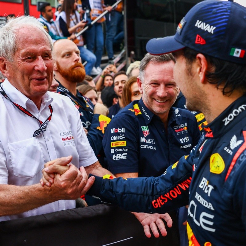 Helmut Marko, contundente sobre Checo Pérez tras ganar en Bakú