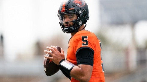 DJ Uiagalelei with his new team Oregon State