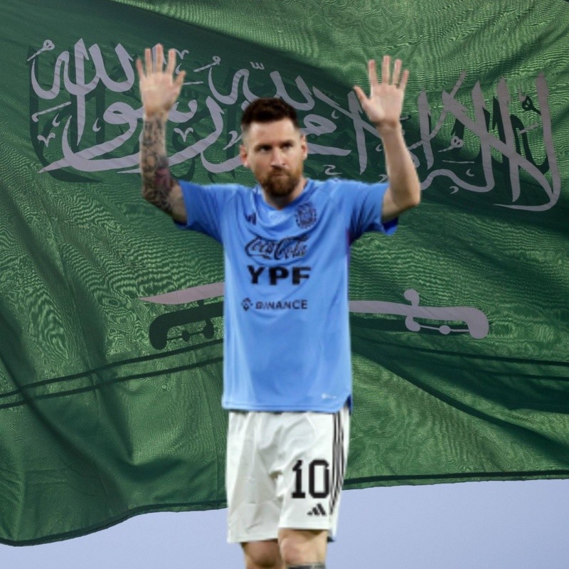 En medio de los rumores, el Gobierno de Arabia le dio la bienvenida a Messi