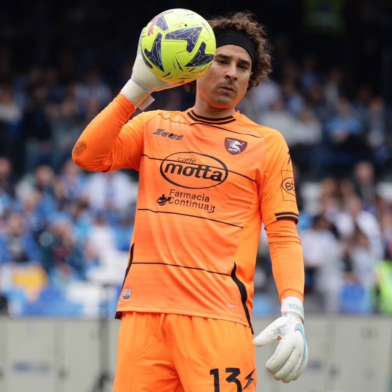 Guillermo Ochoa mostró su alegría por el buen momento de Salernitana