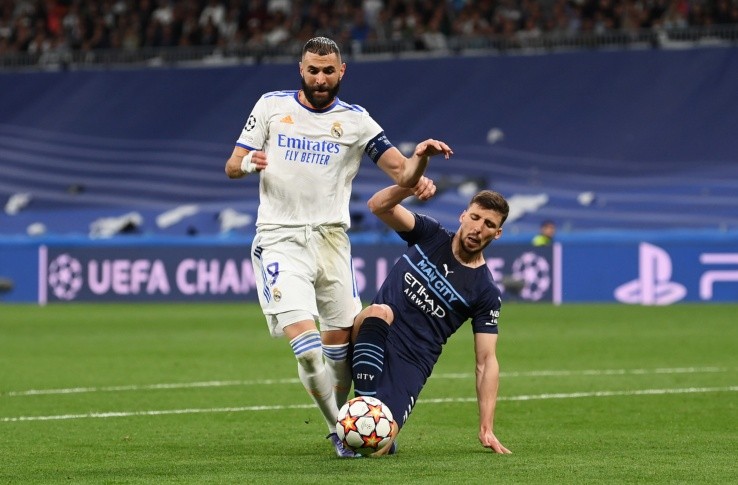 ¡Duelo apasionante! Manchester City y Real Madrid se enfrentarán en las semifinales de la UEFA Champions League. (Getty Images)