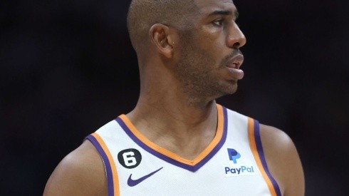 Chris Paul of the Suns during the Game 1 against the Nuggets