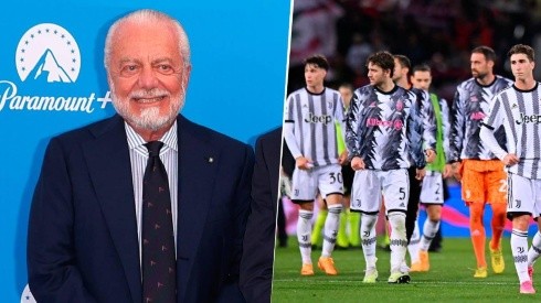 El presidente del Napoli le tiró un palito a la Juventus en la previa a la consagración.
