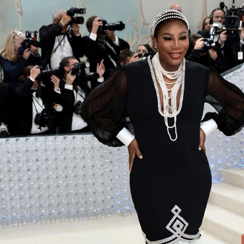 Serena Williams anunció que será madre nuevamente en la previa de la Met Gala