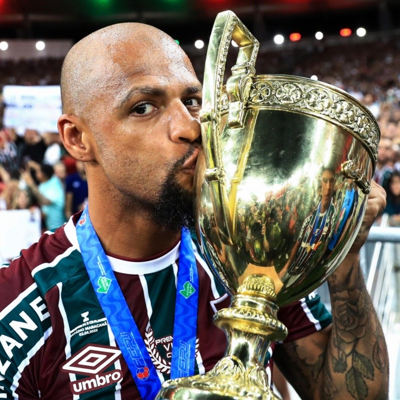 ¿De qué equipo es hincha Felipe Melo, jugador de Fluminense, rival de River por Copa Libertadores?