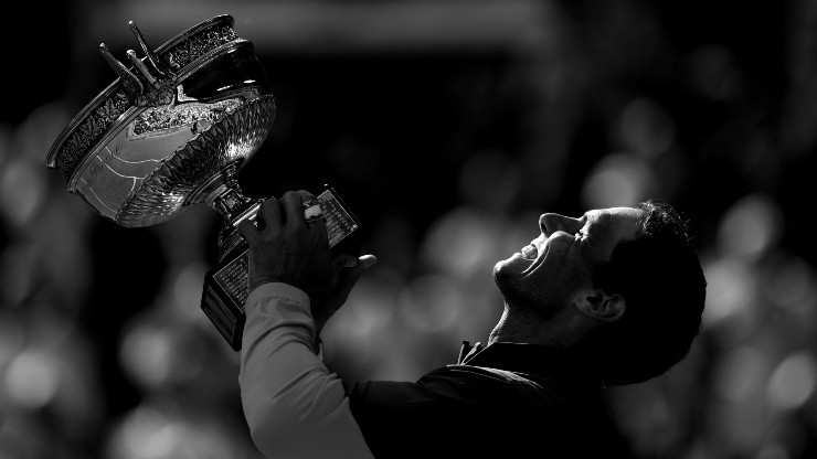 Rafa Nadal, uno de los tres grandes jugadores de la historia reciente del tenis