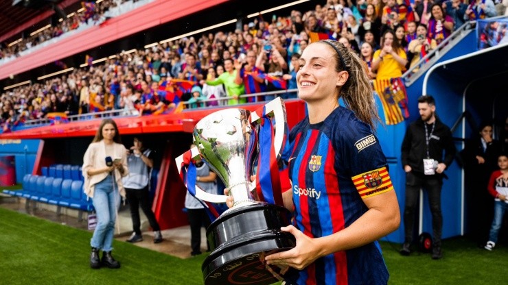 Barcelona logró su cuarta liga femenina consecutiva con el regreso de la mejor del mundo Alexia Putellas