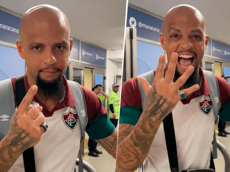 VIDEO | Felipe Melo se burló de River tras el 5 a 1 de Fluminense
