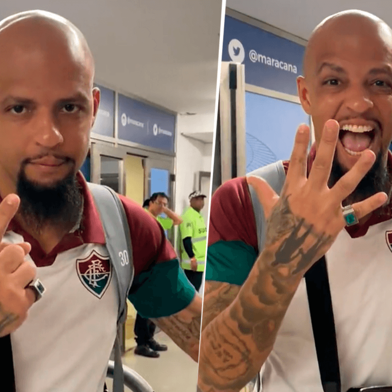 VIDEO | Felipe Melo se burló de River tras el 5 a 1 de Fluminense