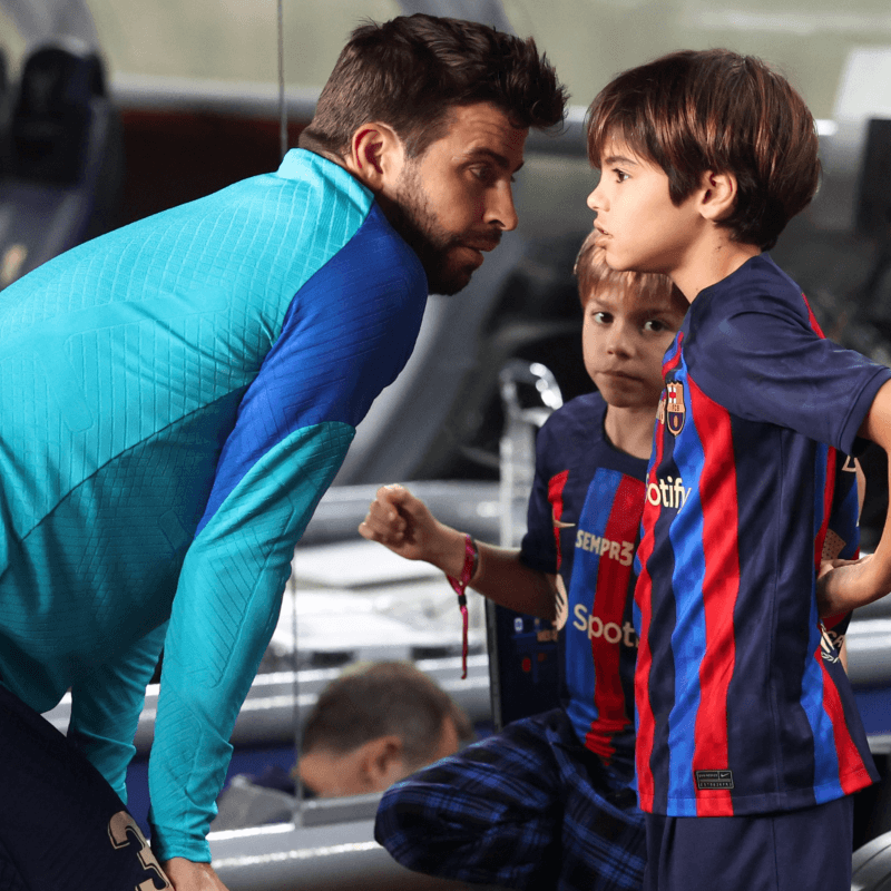 Milan y Sasha, los hijos de Shakira y Piqué, no quieren convivir con Clara Chía: los motivos