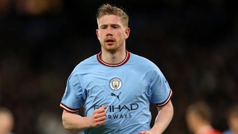 Kevin De Bruyne, una baja sensible para Pep Guardiola.