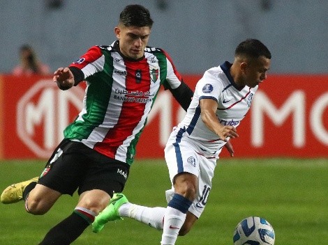 Palestino no aprovecha el hombre de más e iguala ante San Lorenzo por la Sudamericana