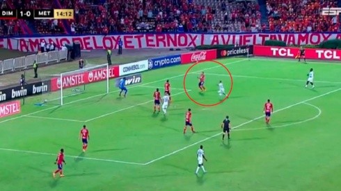 Video: insólito autogol marcó Independiente Medellín en la Copa Libertadores