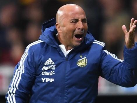 ¿Cuál fue el último partido de Jorge Sampaoli como director técnico en Argentina?