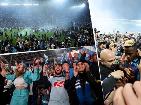 ¿Estás preparado para la emoción?: Las imágenes del festejo de Napoli