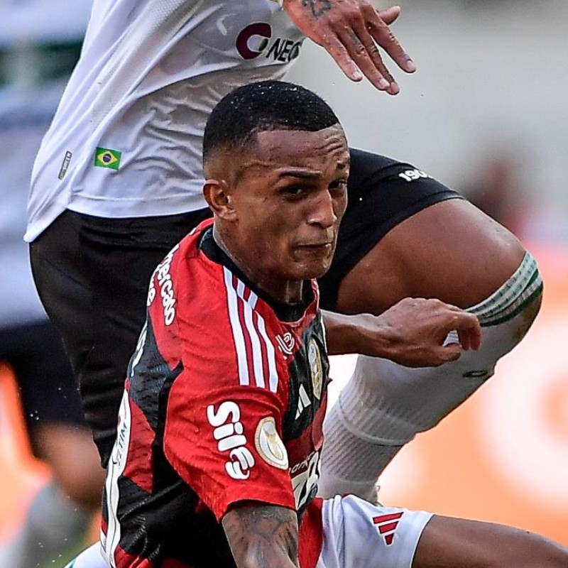 Wesley e outro titular do Flamengo saem queimados com a Nação