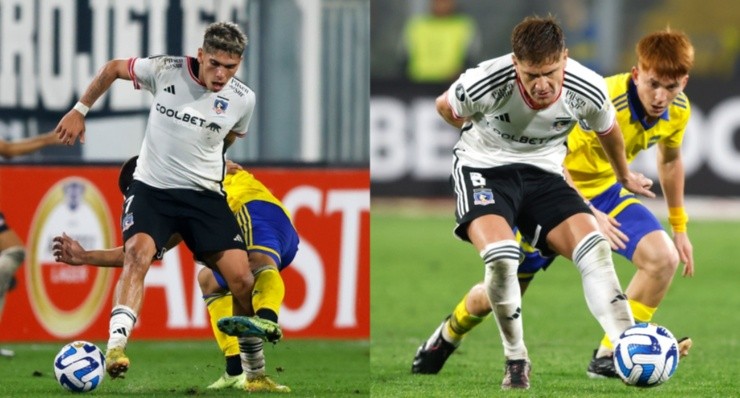 Carlos Palacios Leonardo Gil Colo Colo Boca Juniors