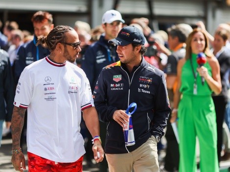 Hamilton prefiere a Checo Pérez que a Verstappen