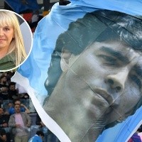 La frase de Claudia sobre Napoli campeón y Maradona que emocionó acá y allá