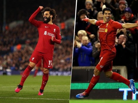 Definitivamente Mohamed Salah pulverizó un récord de Luis Suárez en Liverpool