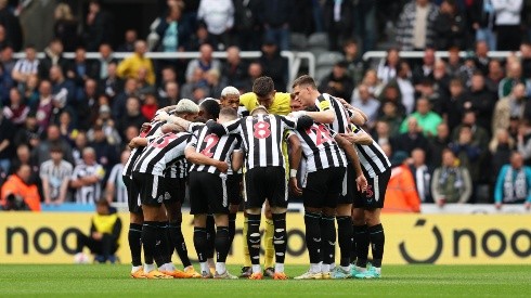 Newcastle en partido de Premier League.