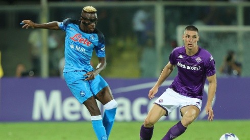 Napoli vs Fiorentina en la primera vuelta.