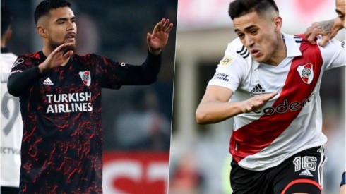 Paulo Díaz y Pablo Solari viven realidades opuestas en River Plate para el lance contra Boca