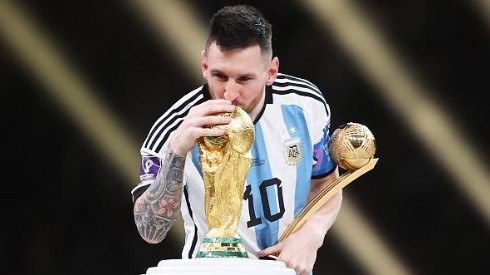 Foto: Julian Finney/Getty Images - Messi conquistou sua primeira Copa do Mundo no ano passado