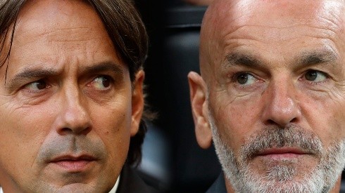 Inzaghi y Piolli, entrendor de Inter y Milan respectivamente