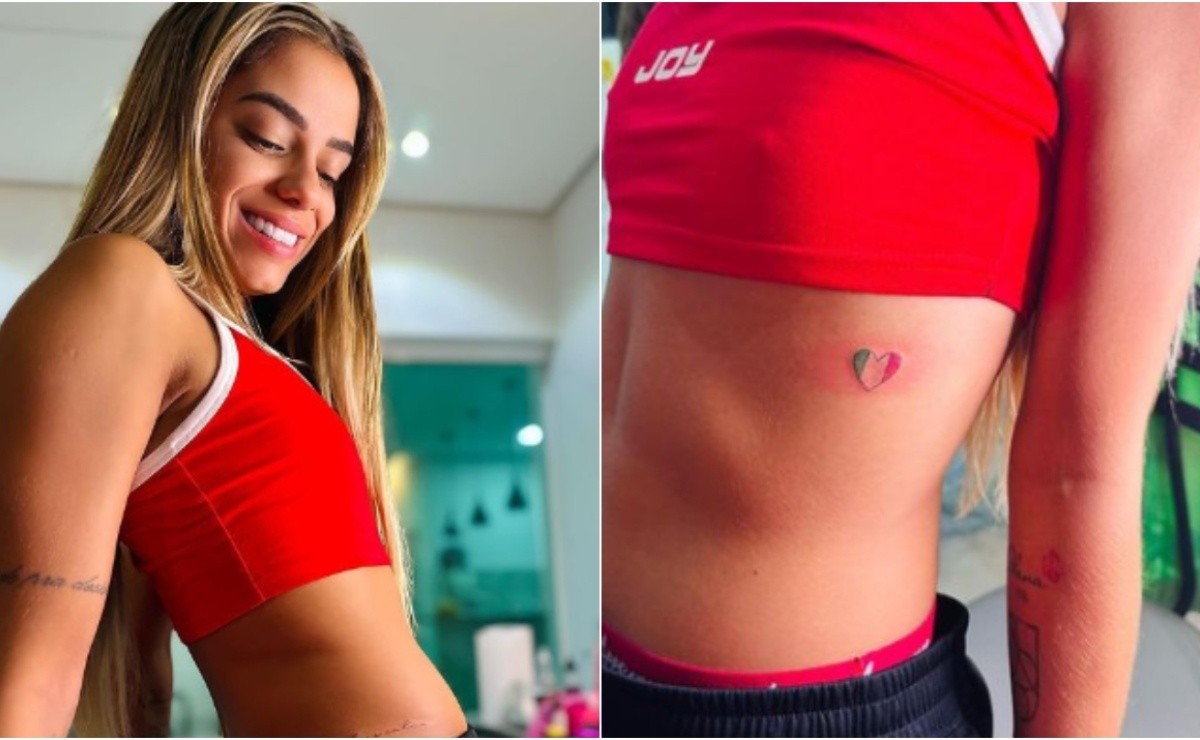“La bandera italiana tatuada”;  Key Alves rinde homenaje a México con un nuevo tatuaje, pero los fanáticos notan la supuesta metedura de pata del ex BBB