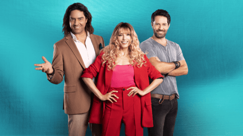 Cristián Riquelme, Mane Swett y Cristián Arriagada encabezan el elenco de Dime con Quién Andas, de Chilevisión.