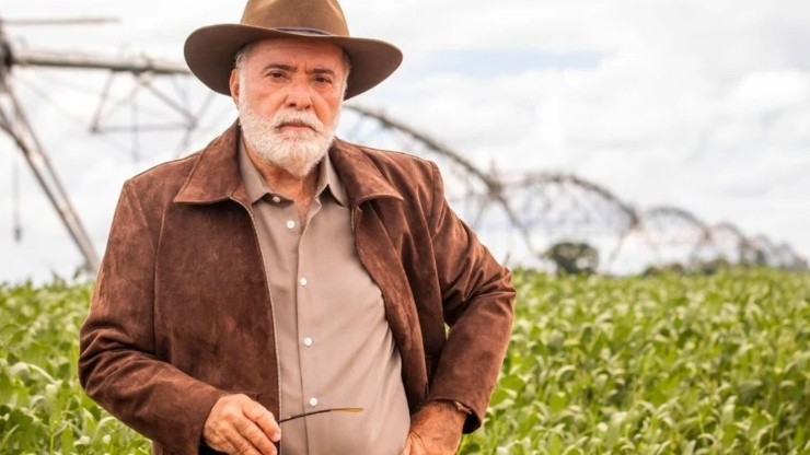 Tony Ramos como Antônio La Selva em Terra e Paixão - Imagem: Reprodução/Globo