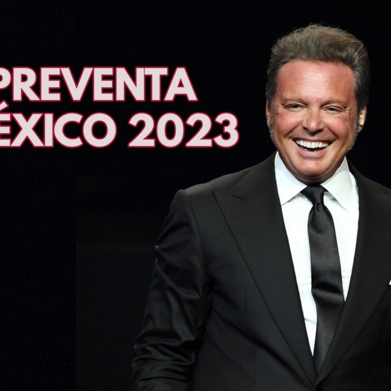 ¿Cuándo inicia la preventa de boletos Luis Miguel México 2023?