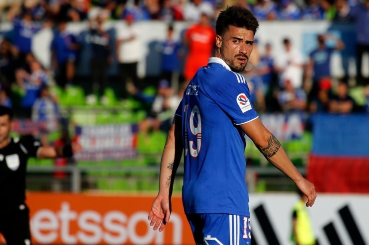 Gómez y su mensaje al hincha de la U | Foto: Photosport 