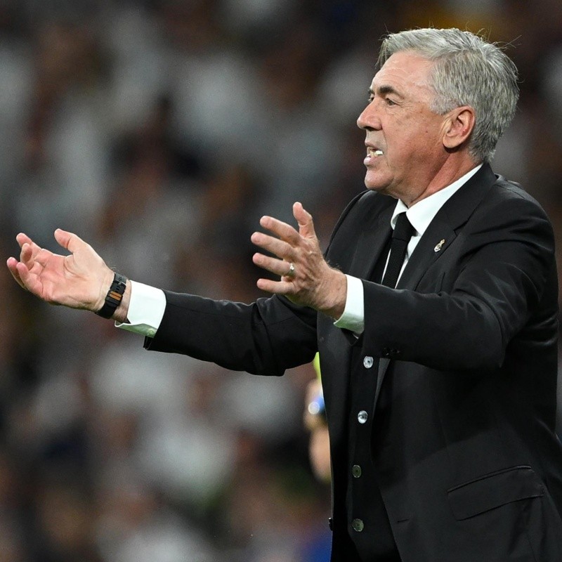 Carlo Ancelotti habló tras el empate de Real Madrid y le envió un mensaje a Milan