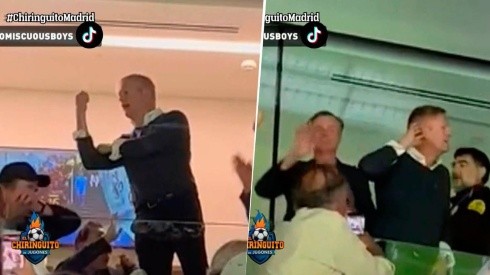Papá de Haaland se desató en gestos contras los hinchas del Real Madrid