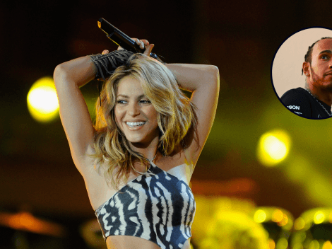 ¿Shakira está en pareja con Lewis Hamilton?