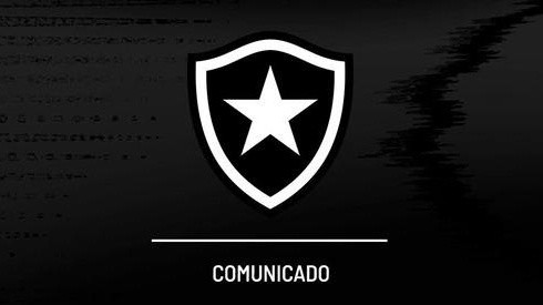 Reprodução: Twitter @Botafogo - Comunicado oficial do Botafogo.