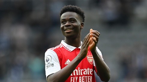 Bukayo Saka, figura de Arsenal.