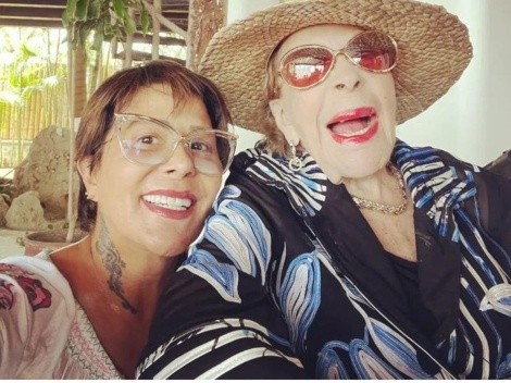 Alejandra Guzmán presume foto con Silvia Pinal, le llueven las críticas