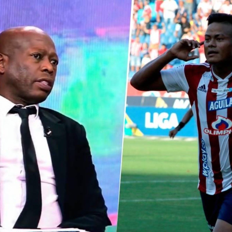 Asprilla salió en defensa de Sandoval por decisión del Junior de echarlo