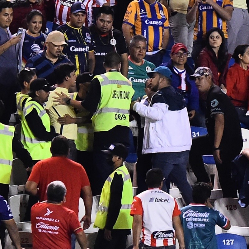 VIDEO | Conato de bronca en Atlético de San Luis vs. América