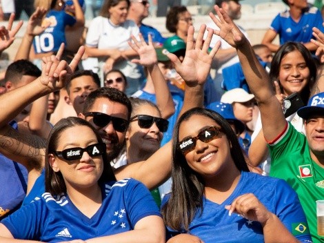 A porcentagem de mulheres e homens em cada torcida do futebol brasileiro