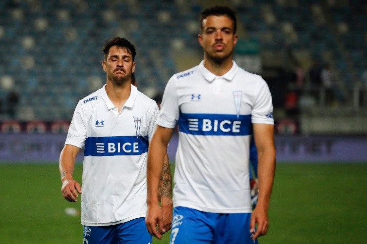 Di Santo no vive un buen momento junto a la UC | Foto: Photosport 