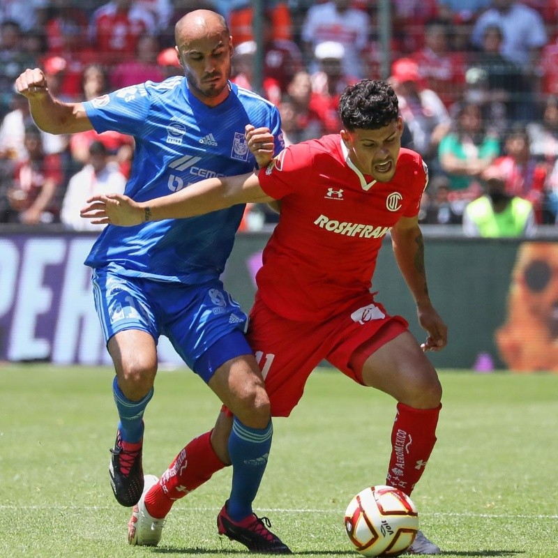 Las alineaciones de Tigres vs. Toluca por los Cuartos de Final de IDA