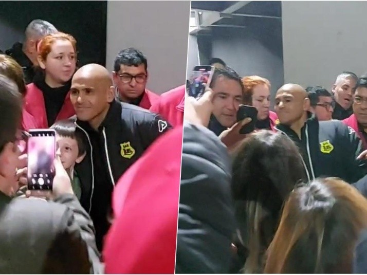 VIDEO: Suazo recibe el "cumpleaños feliz" de los hinchas de Rangers en Talca